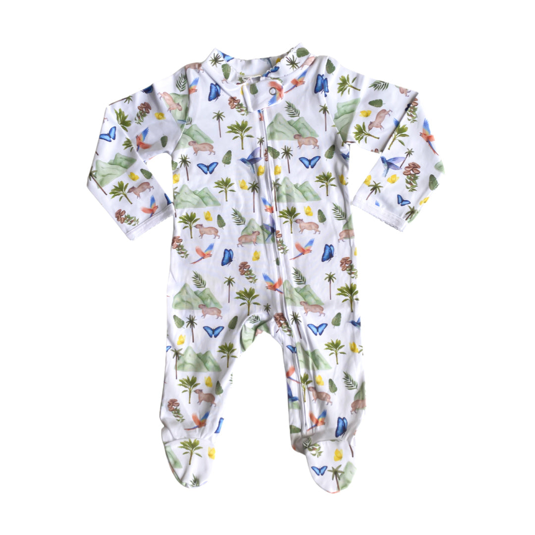 Pijama Colombia cafetero algodón pima