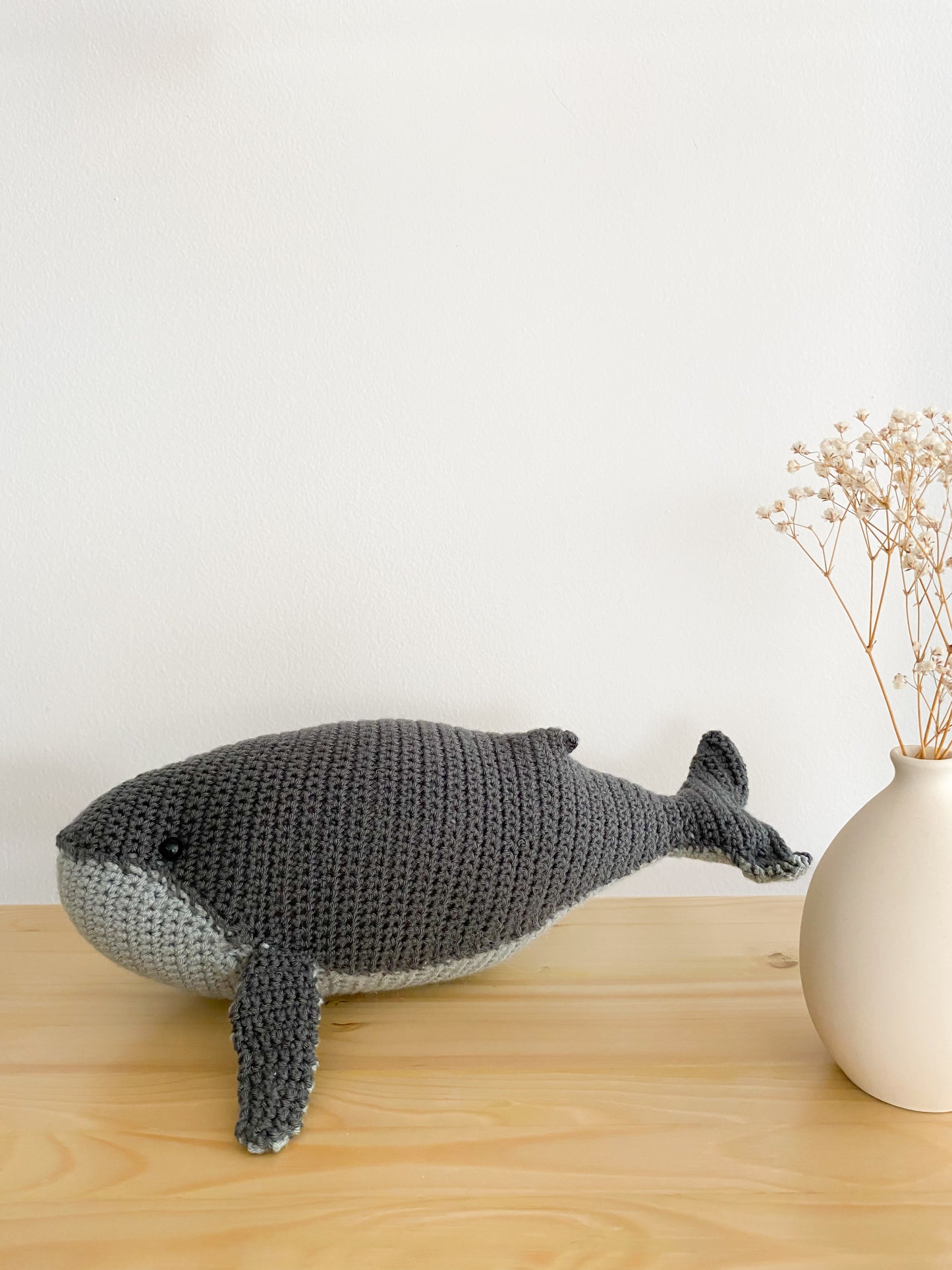 Amigurumi whale