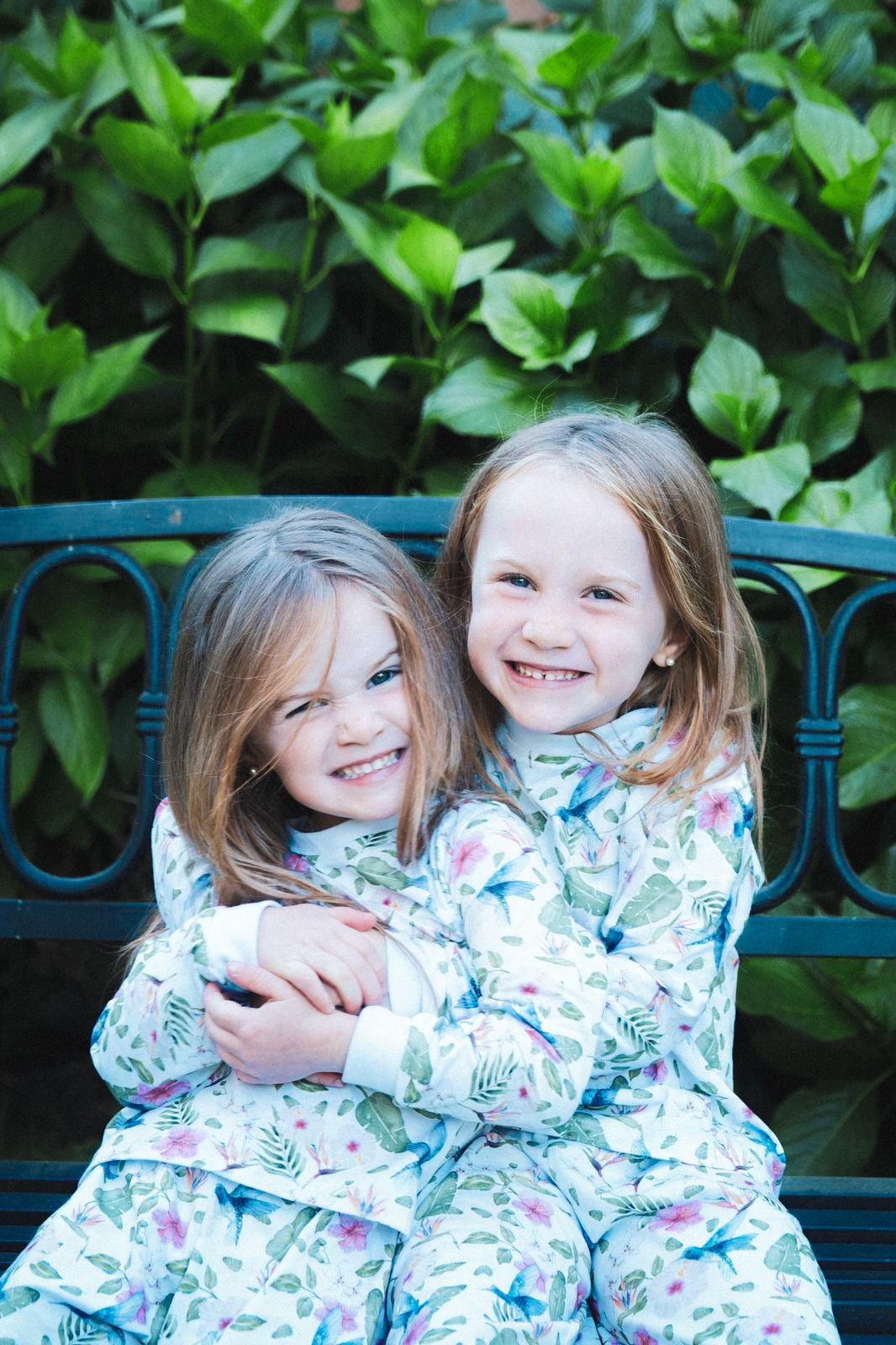 Pijama toddler largo flora colombiana pima