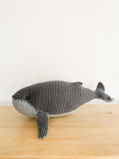 Amigurumi whale