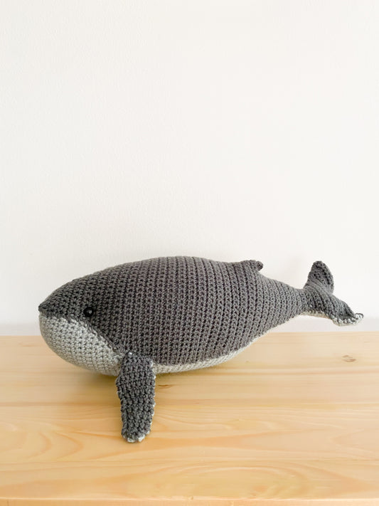 Amigurumi whale