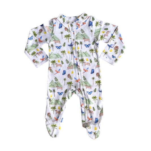 Pijama Colombia cafetero algodón pima