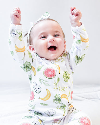 Enterizo Pijama Colombia Paraíso Frutal – 100% Algodón Peruano