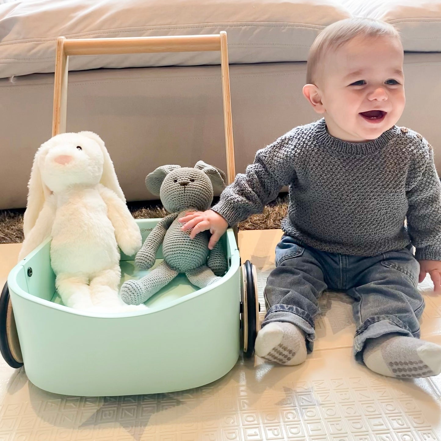 Amigurumi Rabbit gris