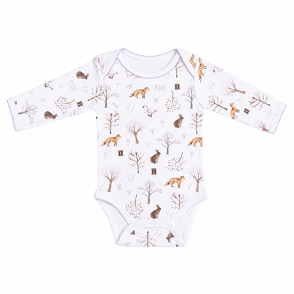 Body manga larga de Algodón Peruano para Bebé – Colección Susurros de primavera
