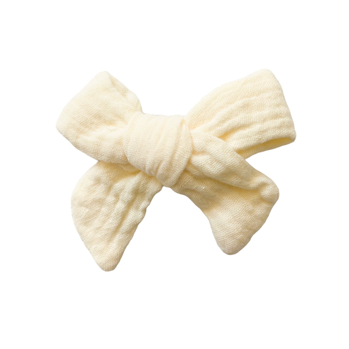 Moño blanco marfil