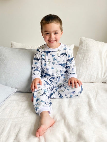 Pijama toddler largo chocó pima