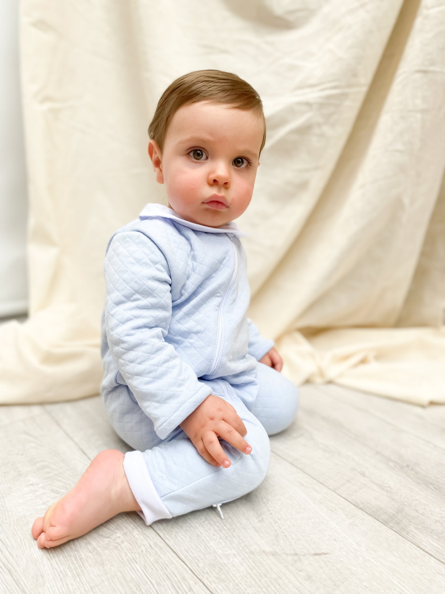 Pijama azul invierno