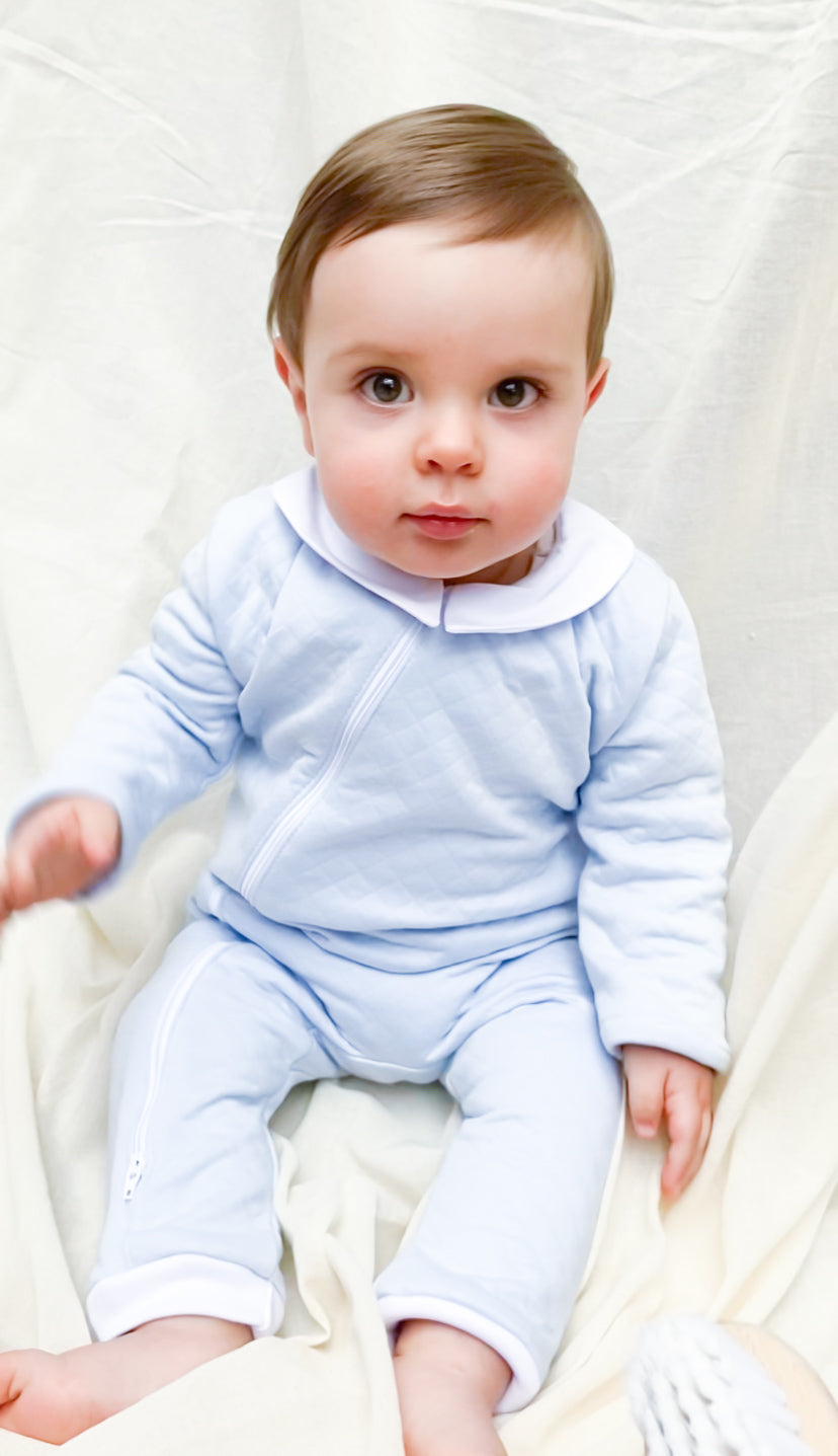 Pijama azul invierno