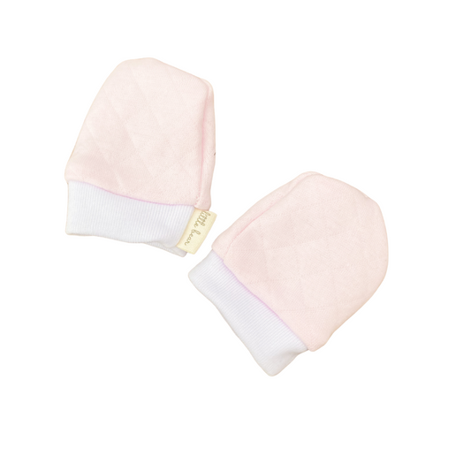 Mitones rosados invierno