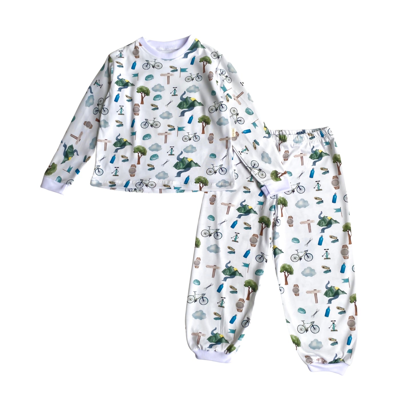 Pijama toddler largo ciclismo pima
