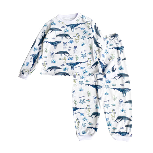 Pijama toddler largo chocó pima